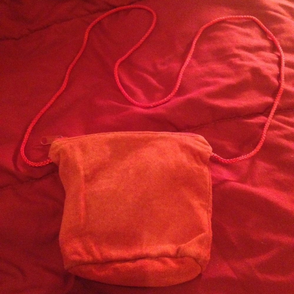 Vintage mini red purse